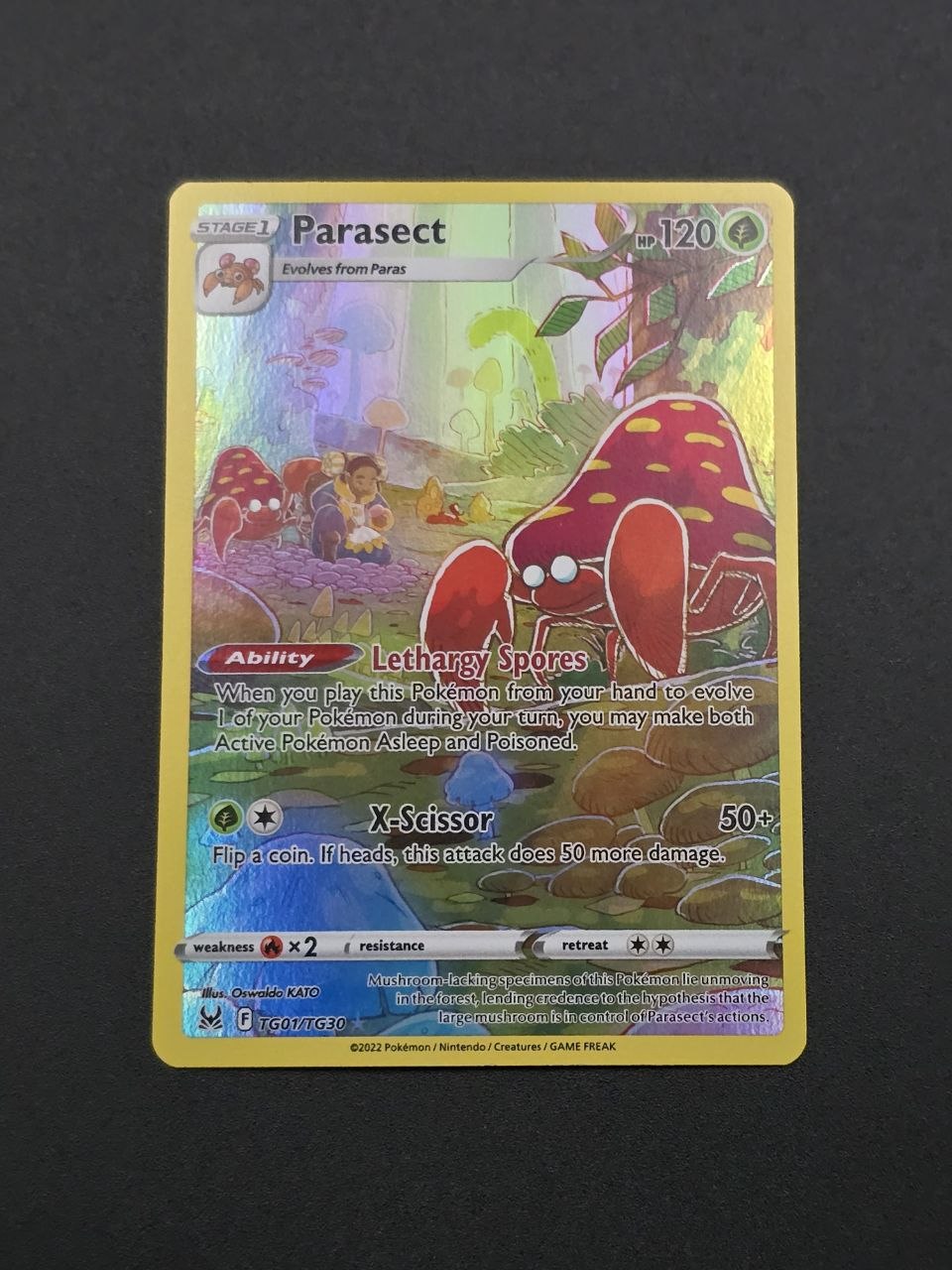 Parasect #TG01 Lost Origin NM / 🇬🇧