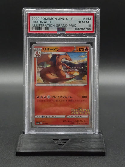 Charizard [Illustration Grand Prix] #143/S-P PSA 10 / 🇯🇵