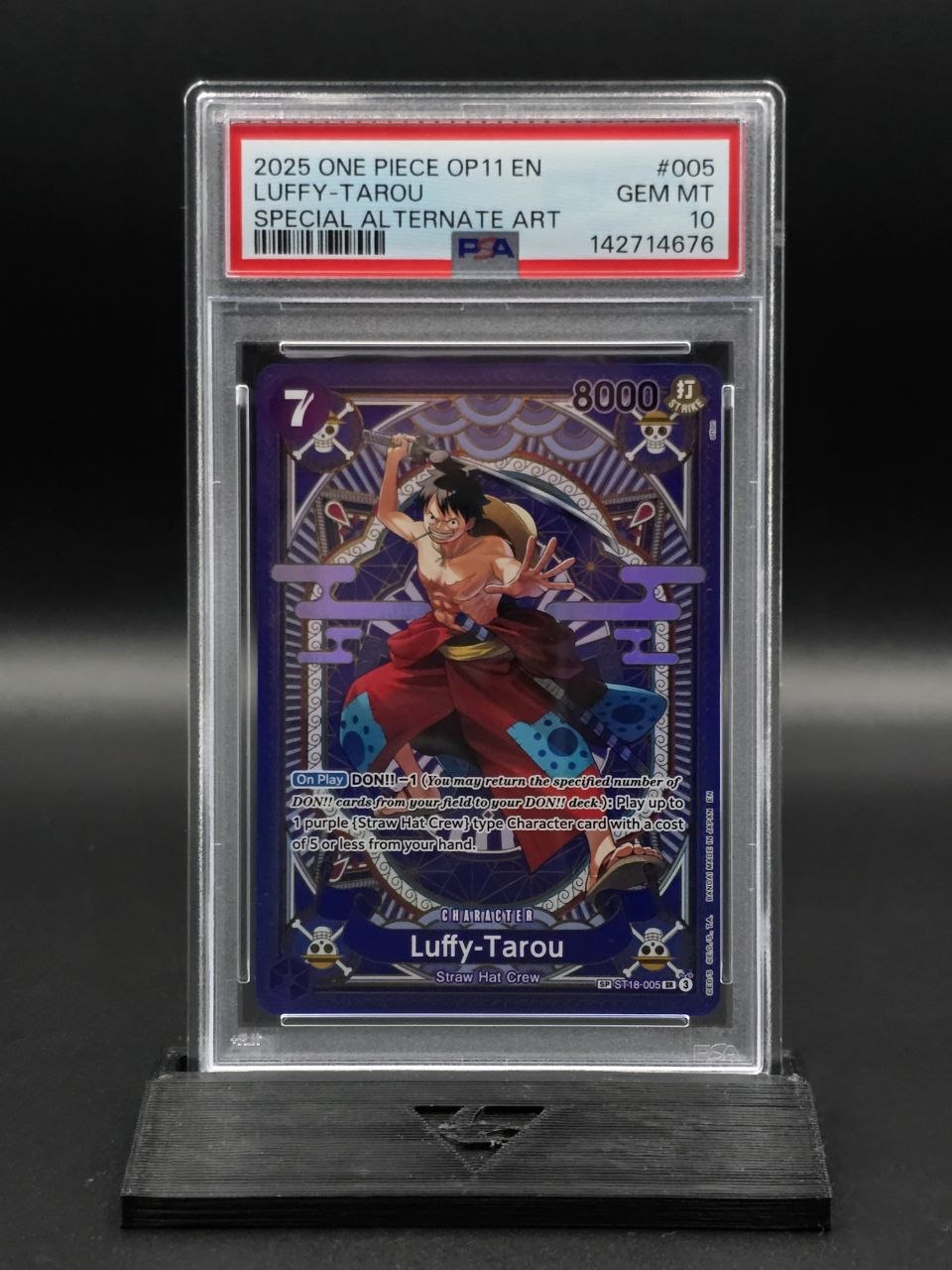 One Piece Luffy-Tarou ST18-005 SP Special Alternate Art PSA 10 / 🇬🇧
