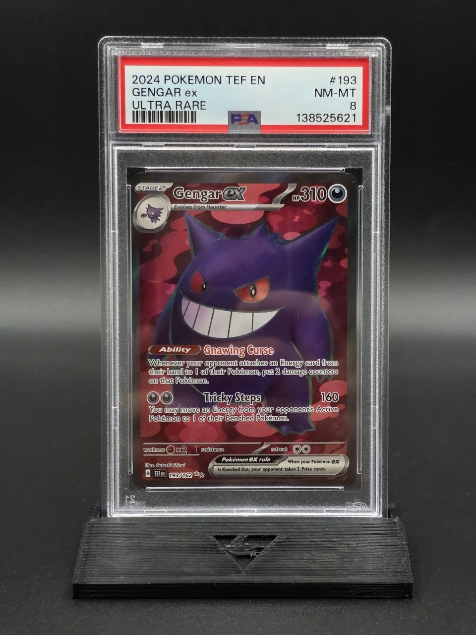 Gengar ex #193 Temporal Forces TEF PSA 8 / 🇬🇧