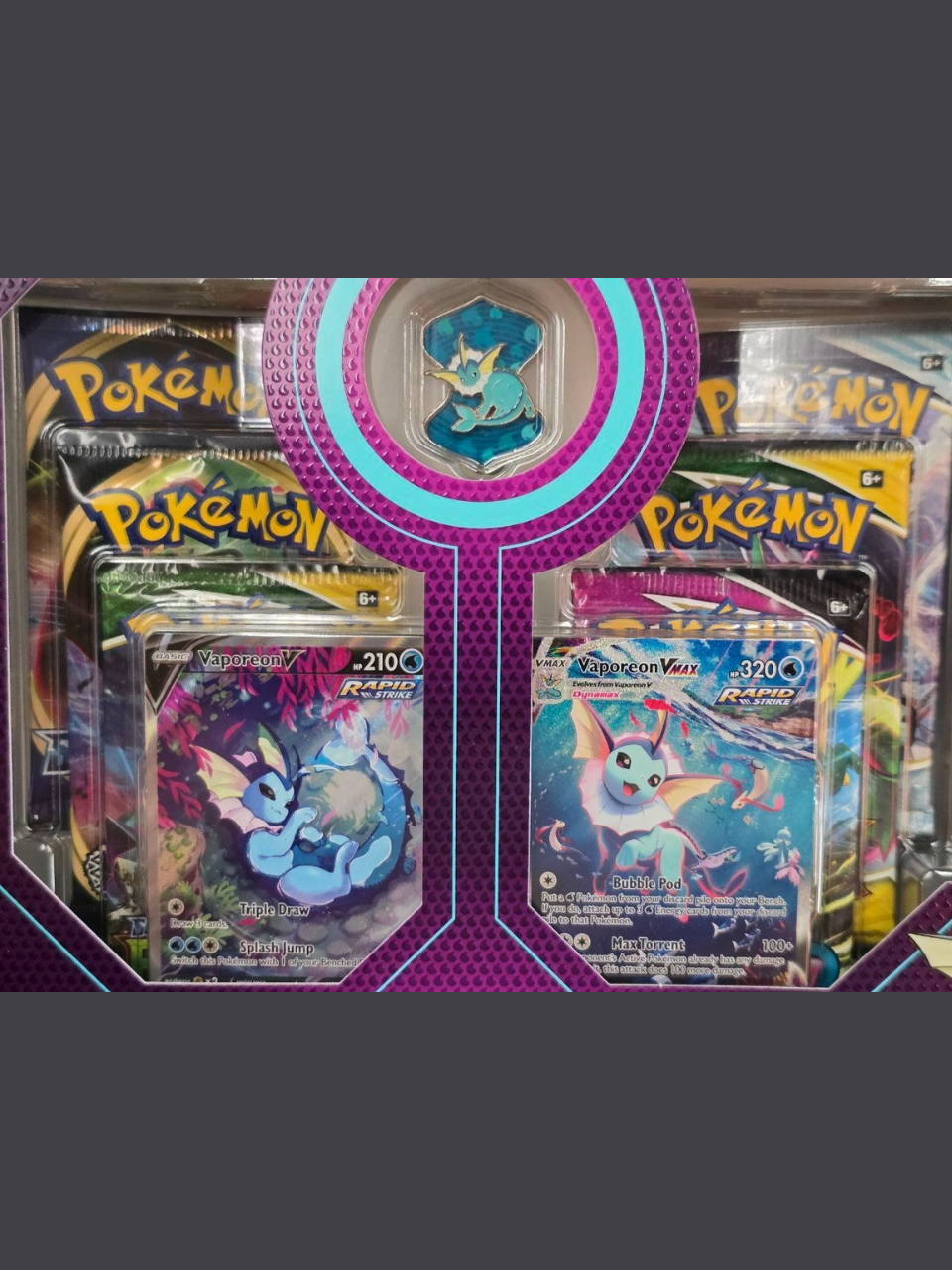Vaporeon VMAX Premium Collection box (First Print) / 🇬🇧