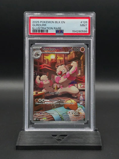 Gurdurr #126 Black Bolt PSA 9 / 🇬🇧