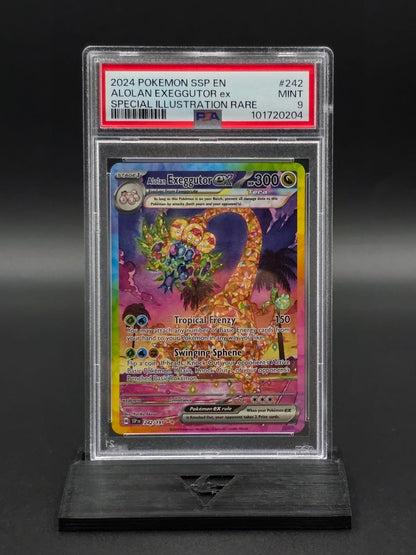 Alolan Exeggutor ex #242 Surging Sparks PSA 9 / 🇬🇧