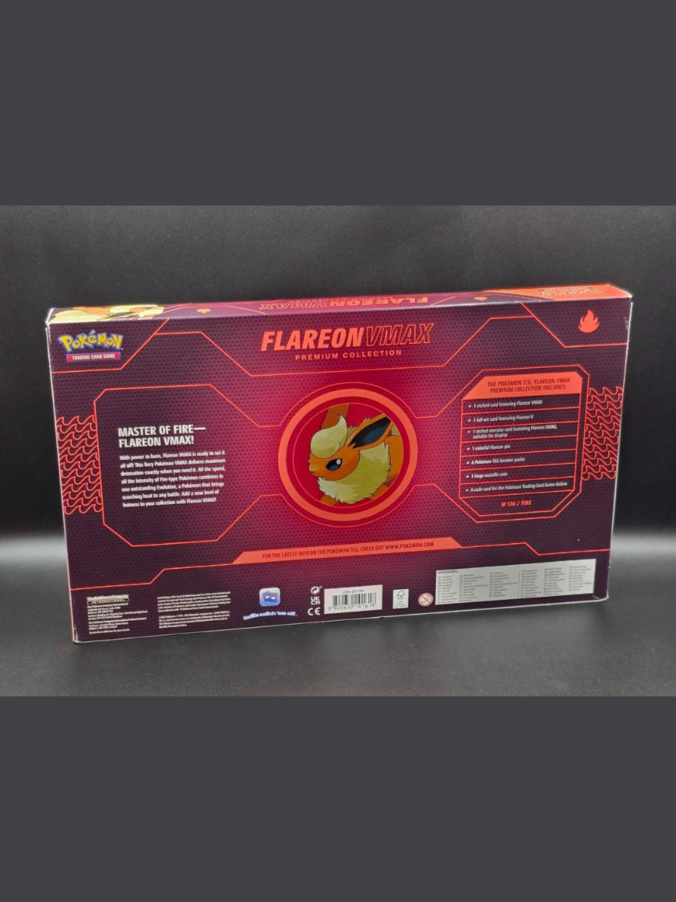 Flareon VMAX Premium Collection box (First Print) / 🇬🇧