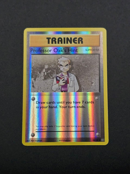 Professor Oak's Hint [Reverse Holo] #84 XY Evolutions NM / 🇬🇧