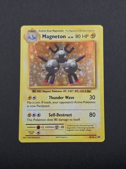 Magneton [Holo] #38 XY Evolutions NM / 🇬🇧