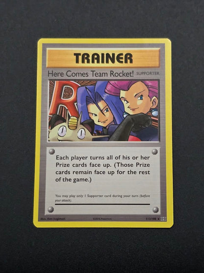 Here Comes Team Rocket! #113 XY Evolutions NM / 🇬🇧