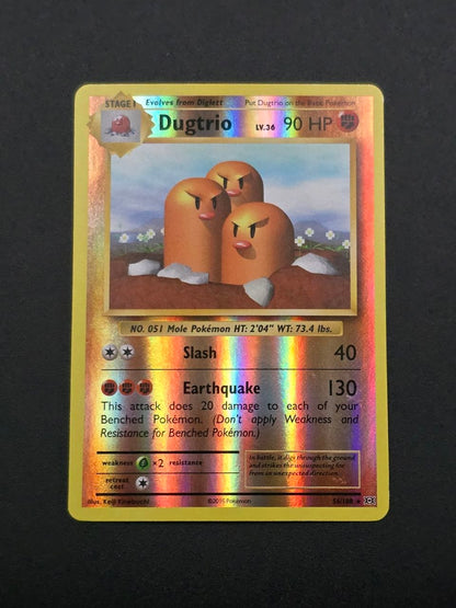 Dugtrio [Reverse Holo] #56 XY Evolutions NM / 🇬🇧