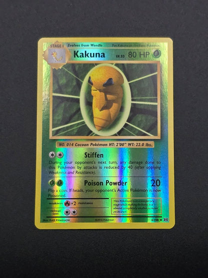Kakuna [Reverse Holo] #6 XY Evolutions NM / 🇬🇧