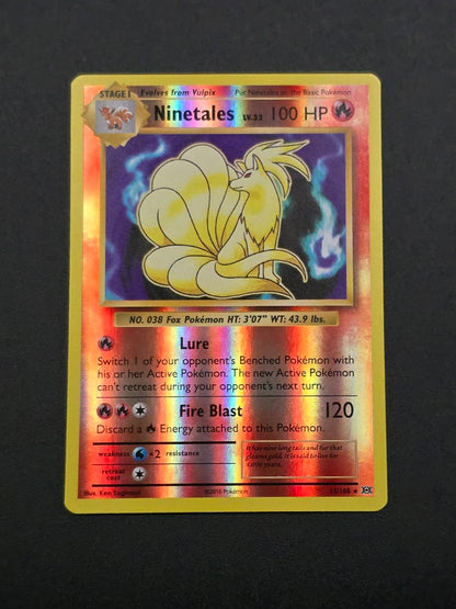 Ninetales [Reverse Holo] #15 XY Evolutions NM / 🇬🇧