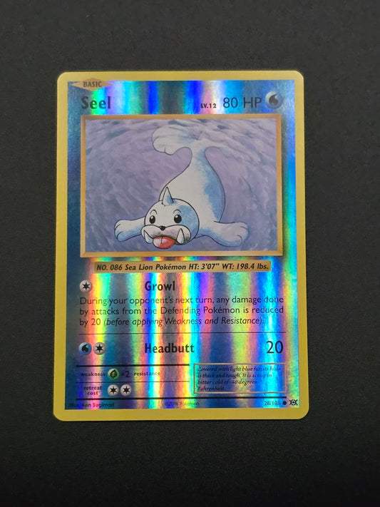 Seel [Reverse Holo] #28 XY Evolutions NM / 🇬🇧