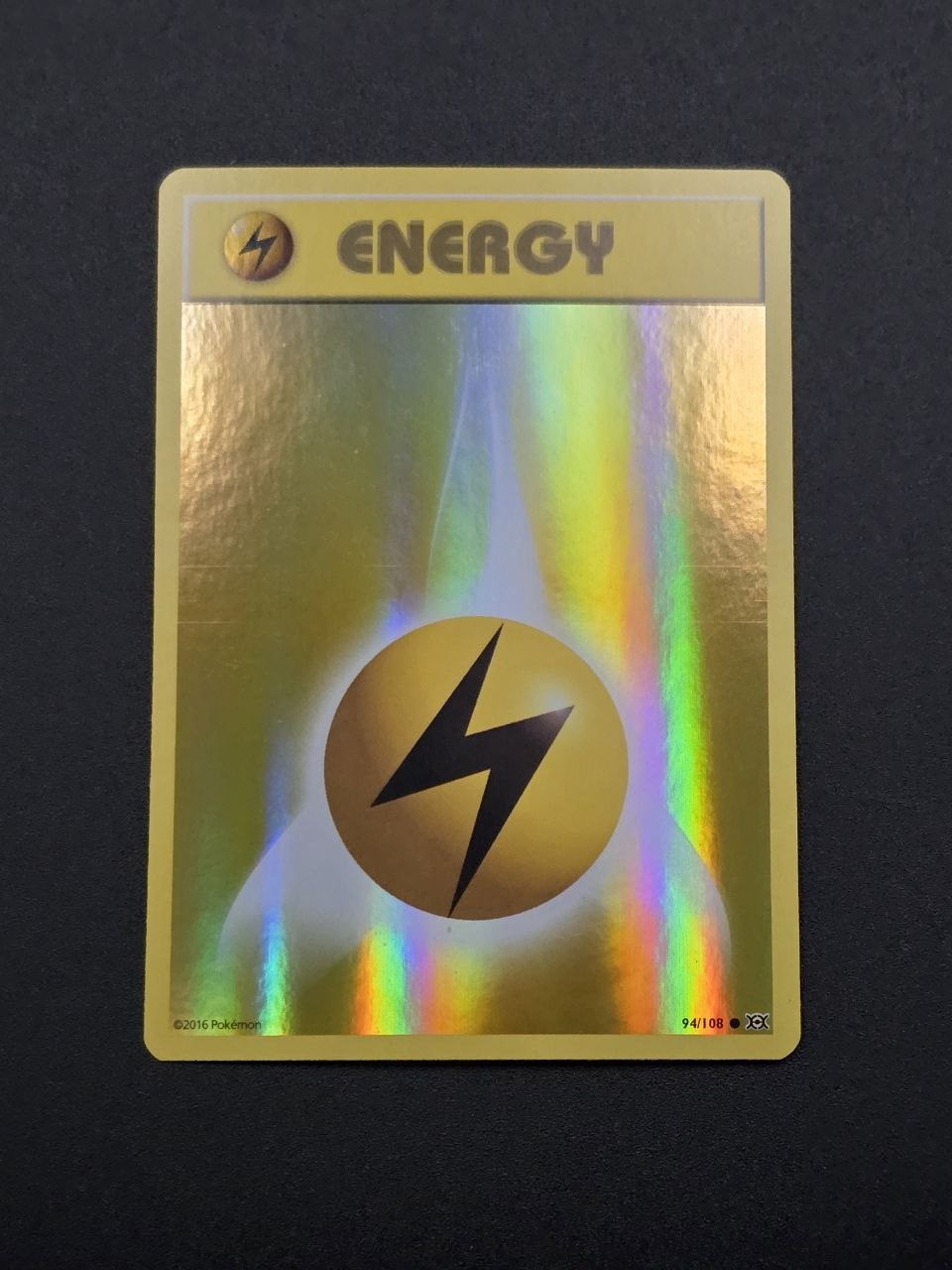 Lightning Energy [Reverse Holo] #94 XY Evolutions NM / 🇬🇧