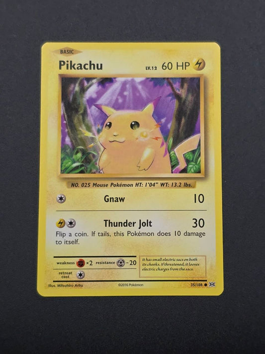 Pikachu #35 XY Evolutions NM / 🇬🇧