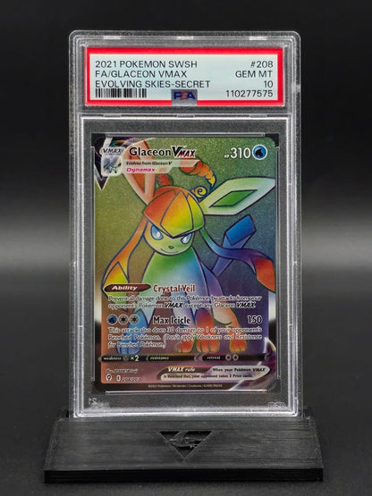 Glaceon VMAX #208 Evolving Skies PSA 10 / 🇬🇧