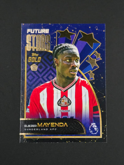 Topps 2025-26 Premier League Eliezer Mayenda Future Stars Gold RC / 🇬🇧