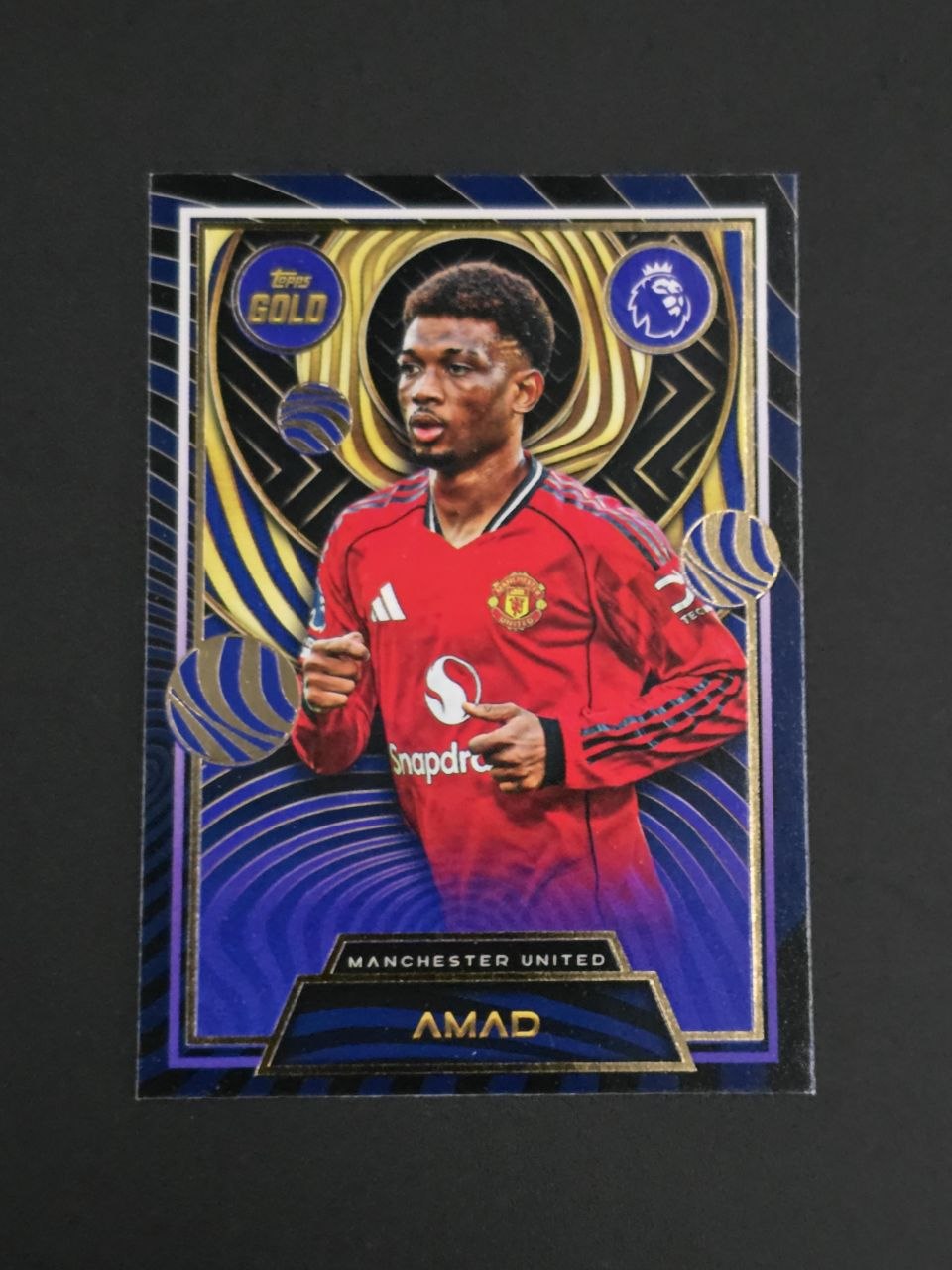 Topps 2025-26 Premier League Amad Current Stars Gold / 🇬🇧