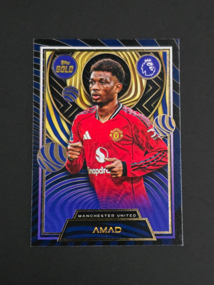 Topps 2025-26 Premier League Amad Current Stars Gold / 🇬🇧