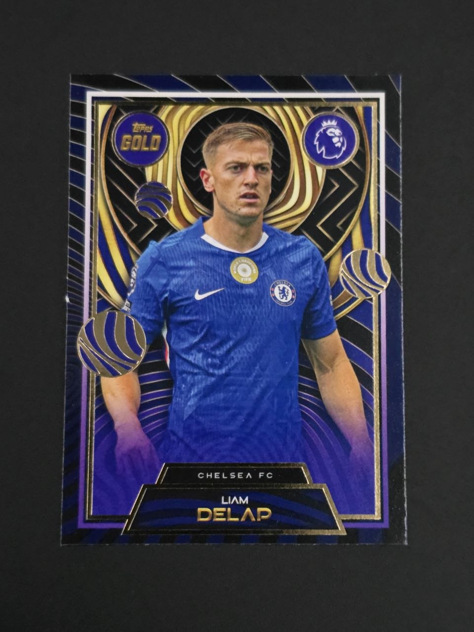 Topps 2025-26 Premier League Liam Delap Current Stars Gold / 🇬🇧