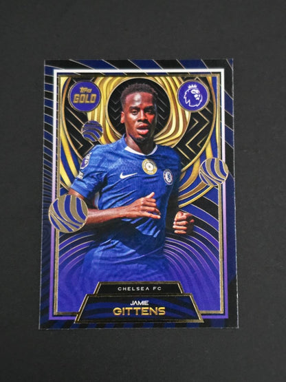 Topps 2025-26 Premier League Jamie Gittens Current Stars Gold / 🇬🇧
