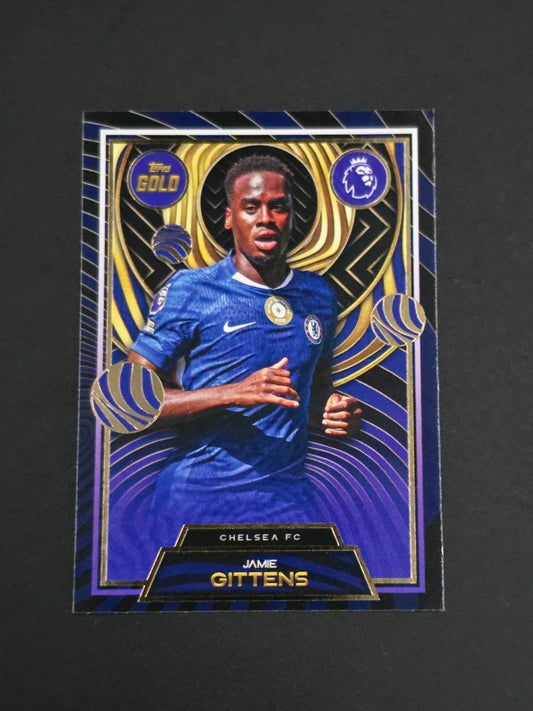 Topps 2025-26 Premier League Jamie Gittens Current Stars Gold / 🇬🇧