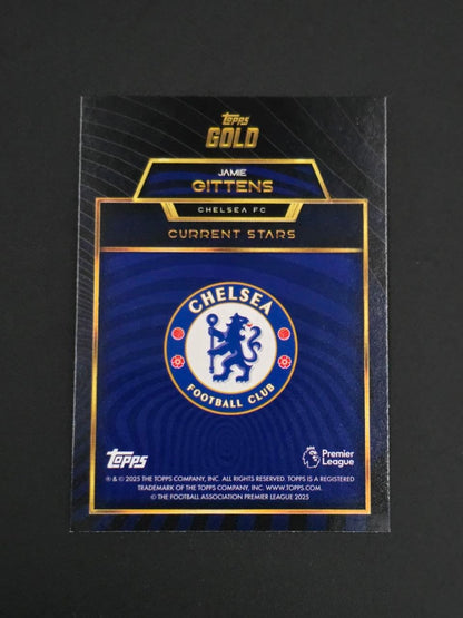 Topps 2025-26 Premier League Jamie Gittens Current Stars Gold / 🇬🇧