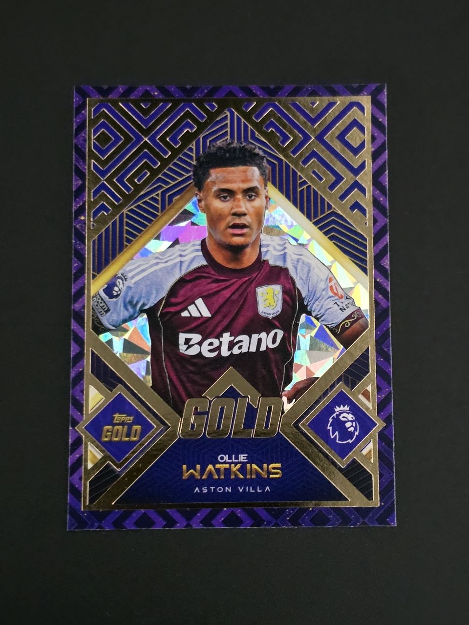 Topps 2025-26 Premier League Ollie Watkins Gold / 🇬🇧
