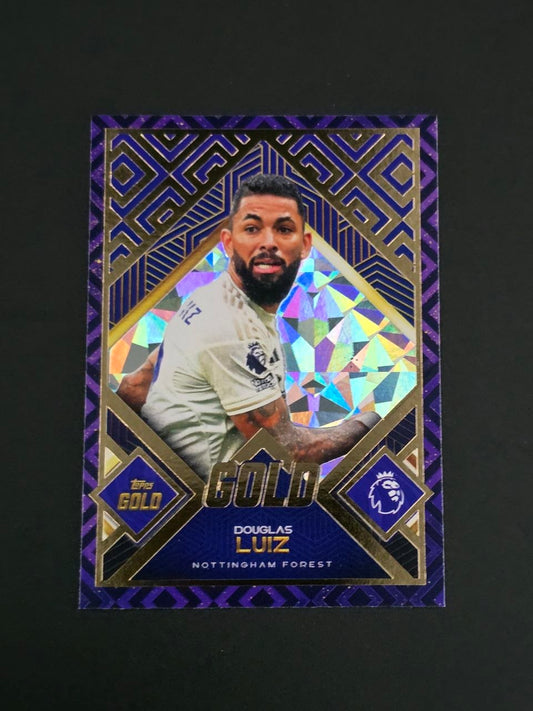 Topps 2025-26 Premier League Douglas Luiz Gold / 🇬🇧