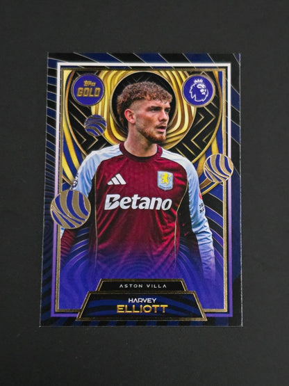 Topps 2025-26 Premier League Harvey Elliott Current Stars Gold / 🇬🇧