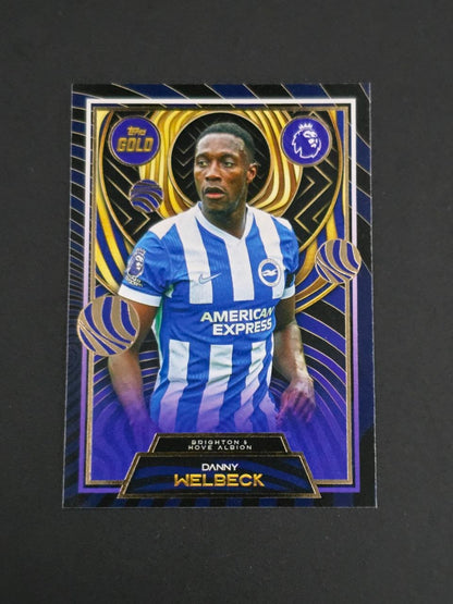 Topps 2025-26 Premier League Danny Welbeck Current Stars Gold / 🇬🇧