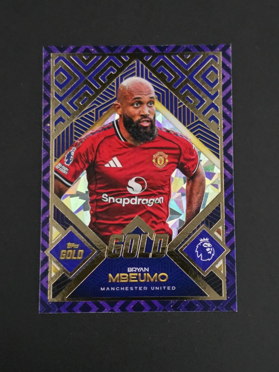 Topps 2025-26 Premier League Bryan Mbeumo Gold / 🇬🇧