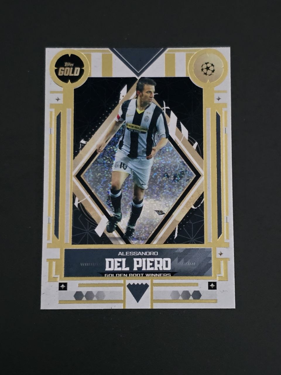 Topps 2025-26 UEFA Club Competitions Alessandro Del Piero Golden Boot Winners / 🇬🇧