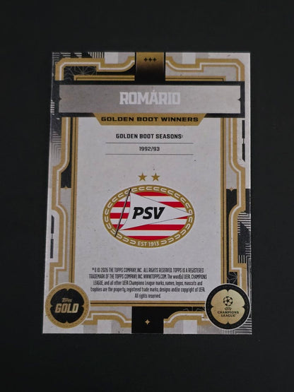 Topps 2025-26 UEFA Club Competitions Romário Golden Boot Winners / 🇬🇧