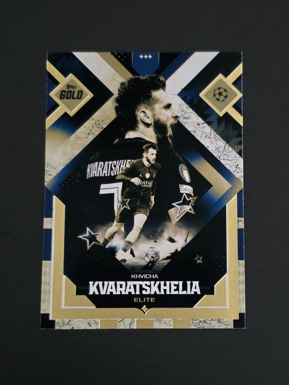 Topps 2025-26 UEFA Club Competitions Khvicha Kvaratskhelia Elite / 🇬🇧