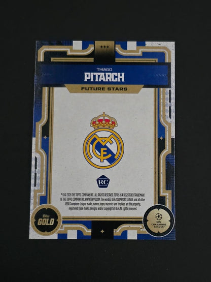 Topps 2025-26 UEFA Club Competitions Thiago Pitarch Future Stars RC / 🇬🇧
