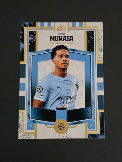 Topps 2025-26 UEFA Club Competitions Divine Mukasa Future Stars RC / 🇬🇧