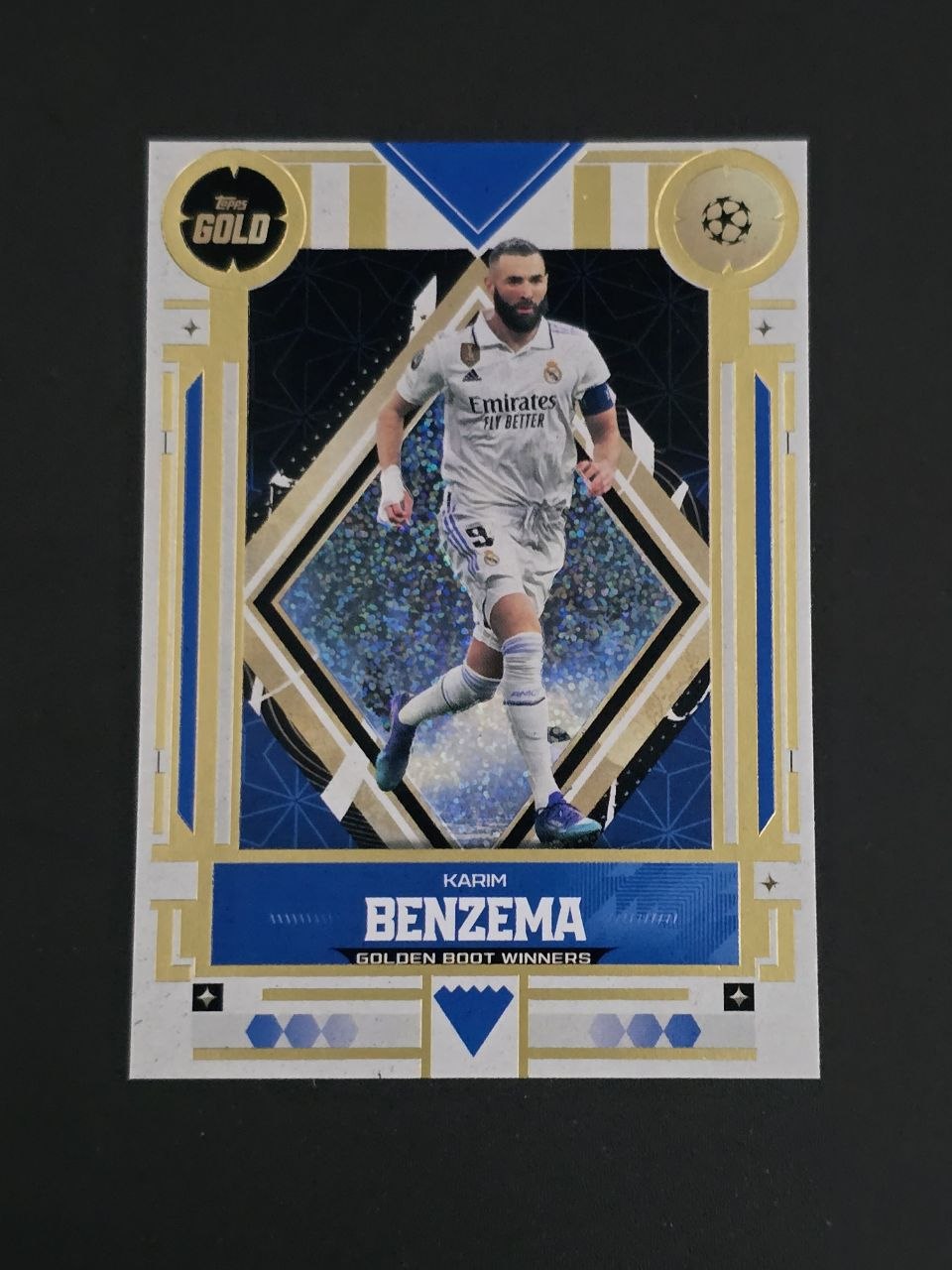 Topps 2025-26 UEFA Club Competitions Karim Benzema Golden Boot Winners / 🇬🇧