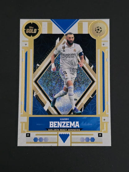 Topps 2025-26 UEFA Club Competitions Karim Benzema Golden Boot Winners / 🇬🇧