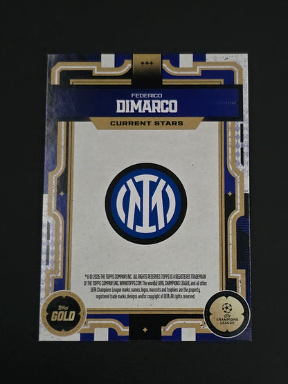 Topps 2025-26 UEFA Club Competitions Federico Dimarco Current Stars / 🇬🇧