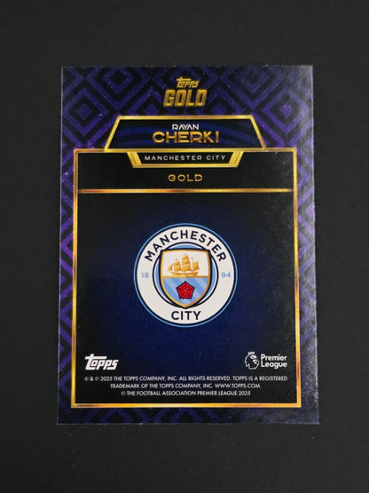 Topps 2025-26 Premier League Rayan Cherki Gold / 🇬🇧