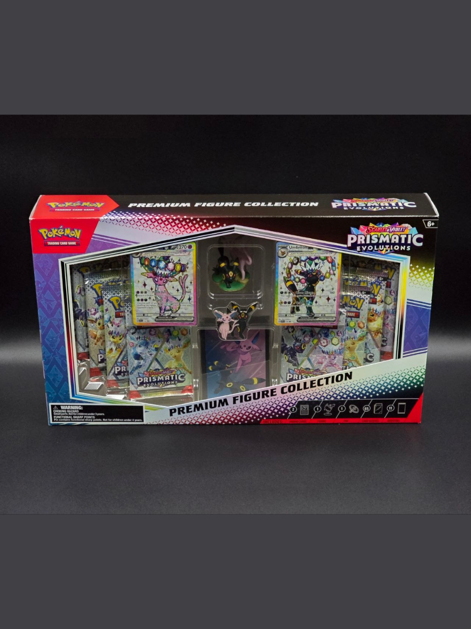 Prismatic Evolutions Premium Figure Collection Box / 🇬🇧