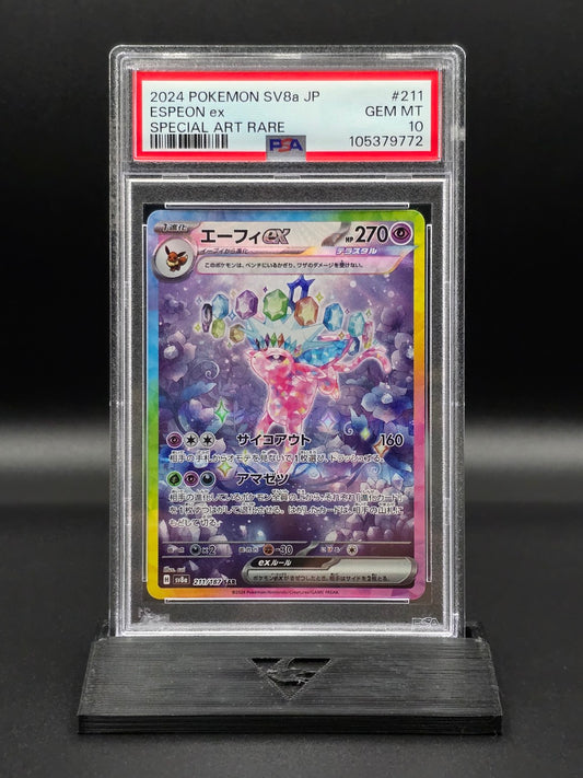 Espeon ex #211 Terastal Festival SV8a PSA 10 / 🇯🇵