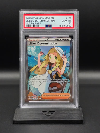 Lillie's Determination #169 Mega Evolution MEG PSA 10 / 🇬🇧