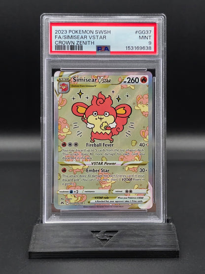 Simisear VSTAR #GG37 Crown Zenith PSA 9 / 🇬🇧
