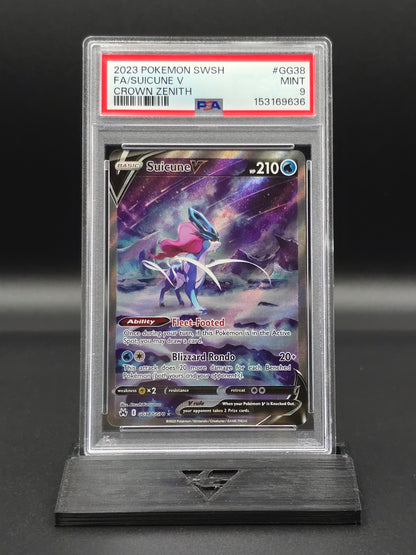Suicune V #GG38 Crown Zenith PSA 9 / 🇬🇧