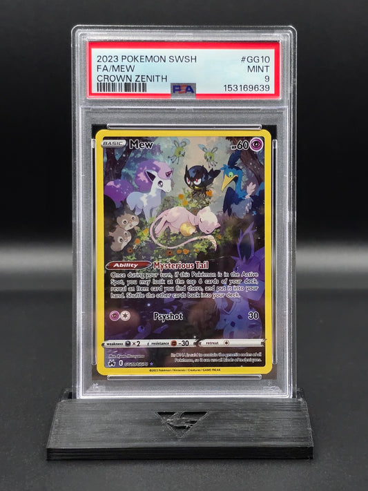 Mew #GG10 Crown Zenith PSA 9 / 🇬🇧