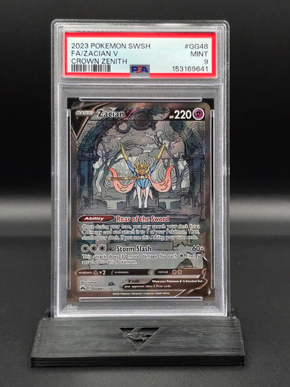 Zacian V #GG48 Crown Zenith PSA 9 / 🇬🇧