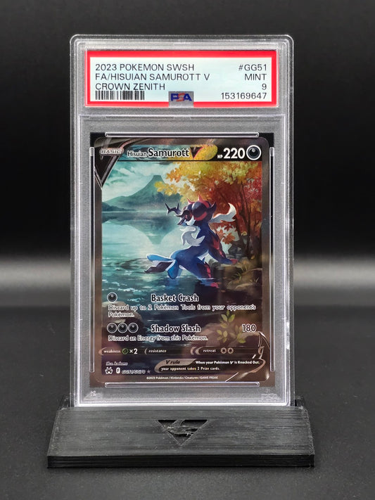 Hisuian Samurott V #GG51 Crown Zenith PSA 9 / 🇬🇧