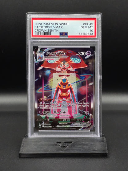 Deoxys VMAX #GG45 Crown Zenith PSA 10 / 🇬🇧