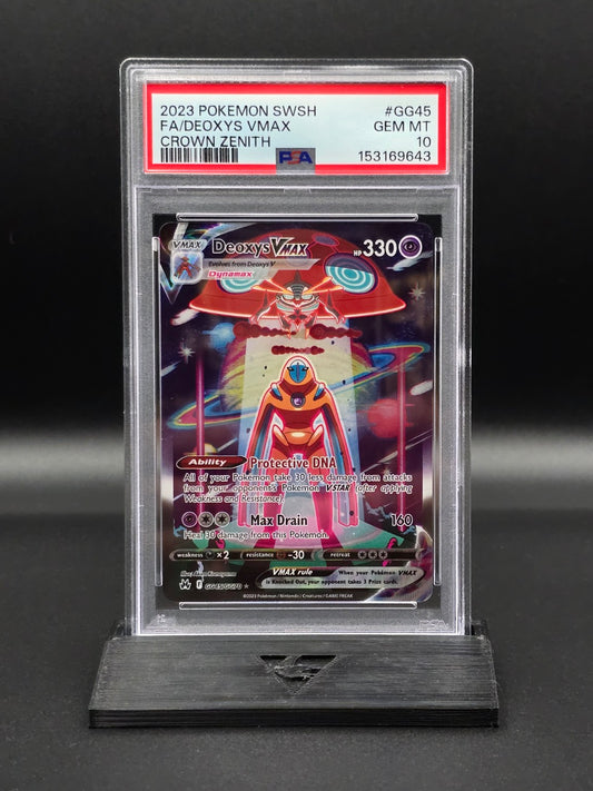 Deoxys VMAX #GG45 Crown Zenith PSA 10 / 🇬🇧