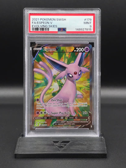 Espeon V #179 Evolving Skies PSA 9 / 🇬🇧